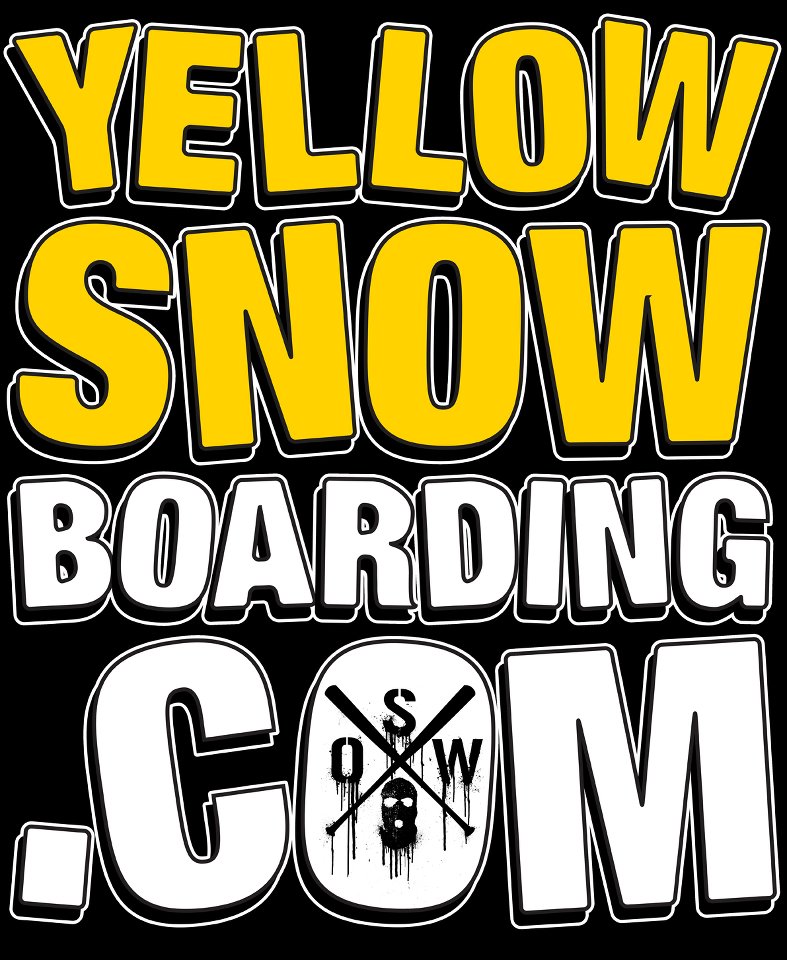 Yellow Snowboarding
