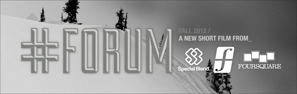 Special Blend, Forum and Foursquare present "#Forum"
