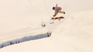 World's biggest Snowboard Kickflip
